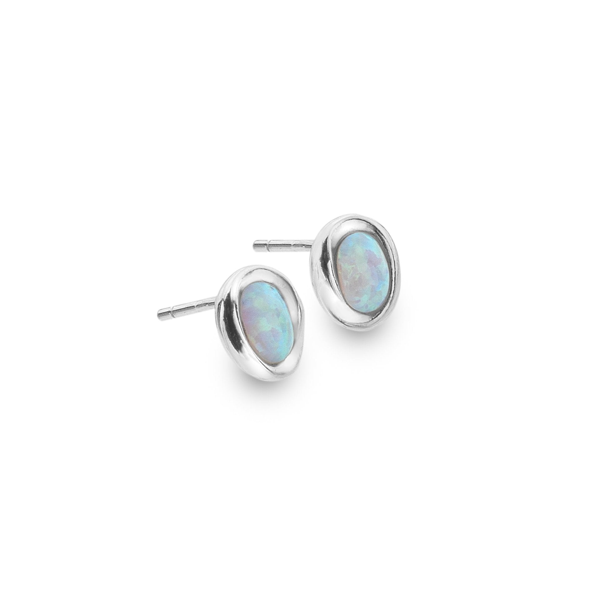 Opalite Sea Stone Studs
